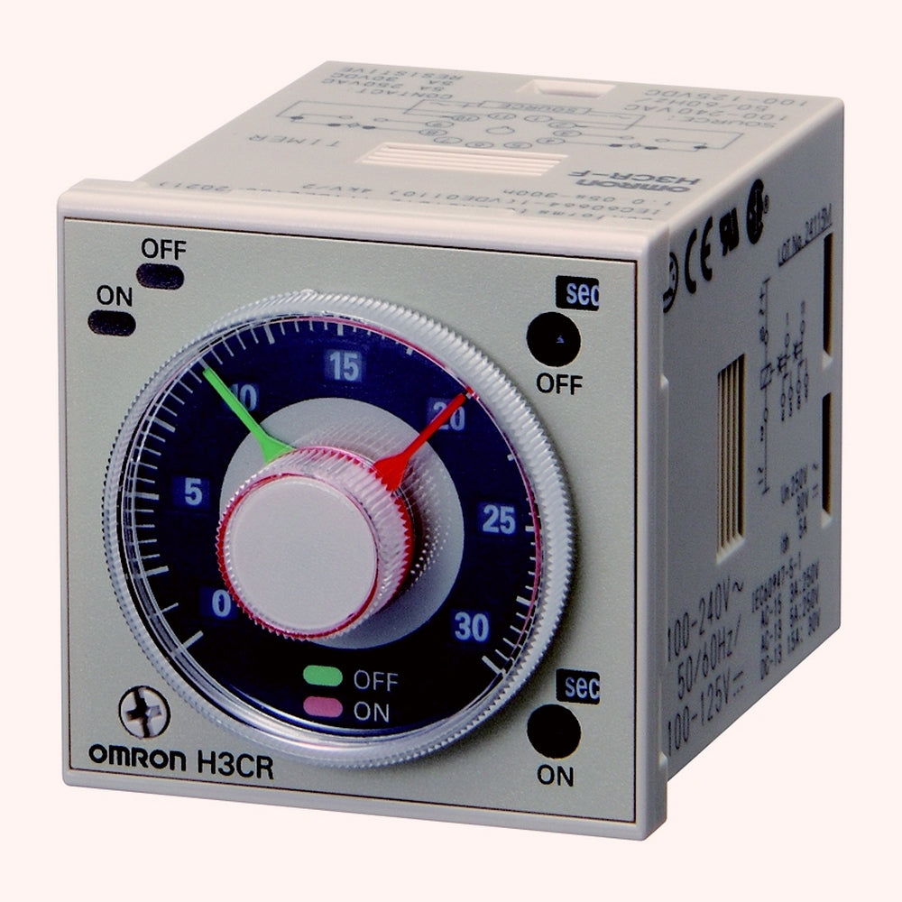 Omron H3CR-F8 Dualer Modus Timer Relais 48x48mm - H3CR8004A