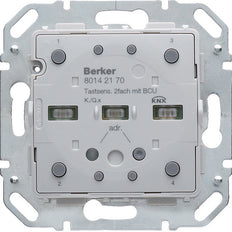 Hager 2 Gang Drucktastenmodul Mit Buskopplungseinheit - 80142170