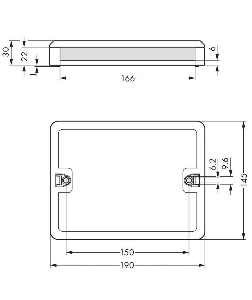 WAGO Verteilerdose Drei Phasen Zu Einem Phasen Konverter - 899-631/100-000