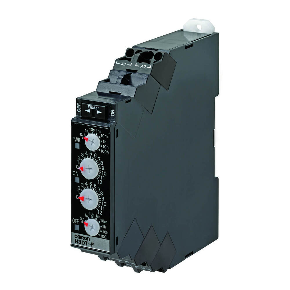 Omron H3DT Zwillings Timer DIN Schienenmontage 24-240V - H3DT0007R
