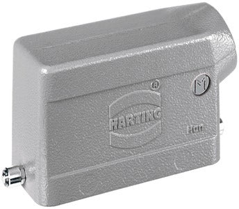 Han 10B Seiten-Eingang Haube M20 Aluminium - 19300101540