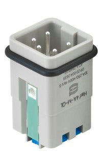 Harting Han 4A-M-QL Männlicher Steckverbinder 4P+PE - 09200042633