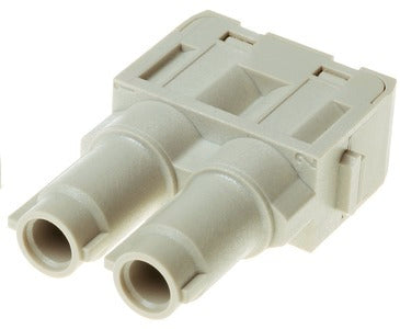 Han 70A Weiblich Axialmodul 2-Kontakt Stecker - 09140022741