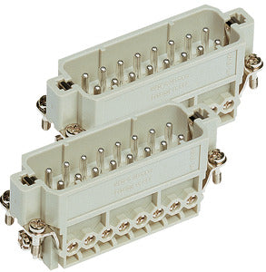 Han A 32-Kontakt Männliche Einsätze Schraubklemme 16A - 09200162613