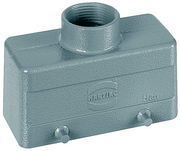 Harting 16B Niedrigprofilhaube PG21 Aluminium Druckguss - 09300161420