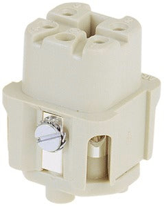 Harting Han A 4-poliger Weiblicher Steckverbinder 10A - 09200042711