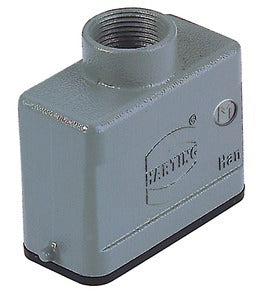 Han 10A Haube Obereingang Aluminium M20 Steckverbinder Gehäuse - 19200101440