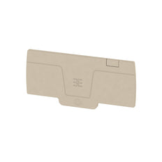 Klemmenblock Endplatte 84mm X 2.4mm Dunkelbeige - 1988320000 [20 Stück]