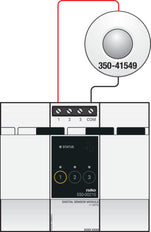 Niko 360° Bewegungsmelder 24V Mit Potenzialfreiem Kontakt - 350-41549