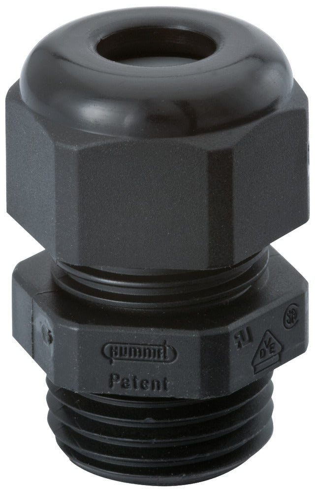 HSK-K M20x1.5 Polyamide Cable Gland Black - 1219200150 [5 Pieces]