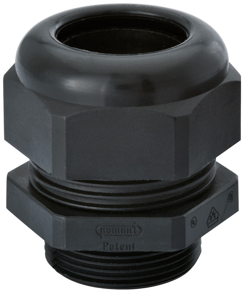 Hsk-K M40x1.5 Polyamid Kabeldurchführung Schwarz - 1209400150