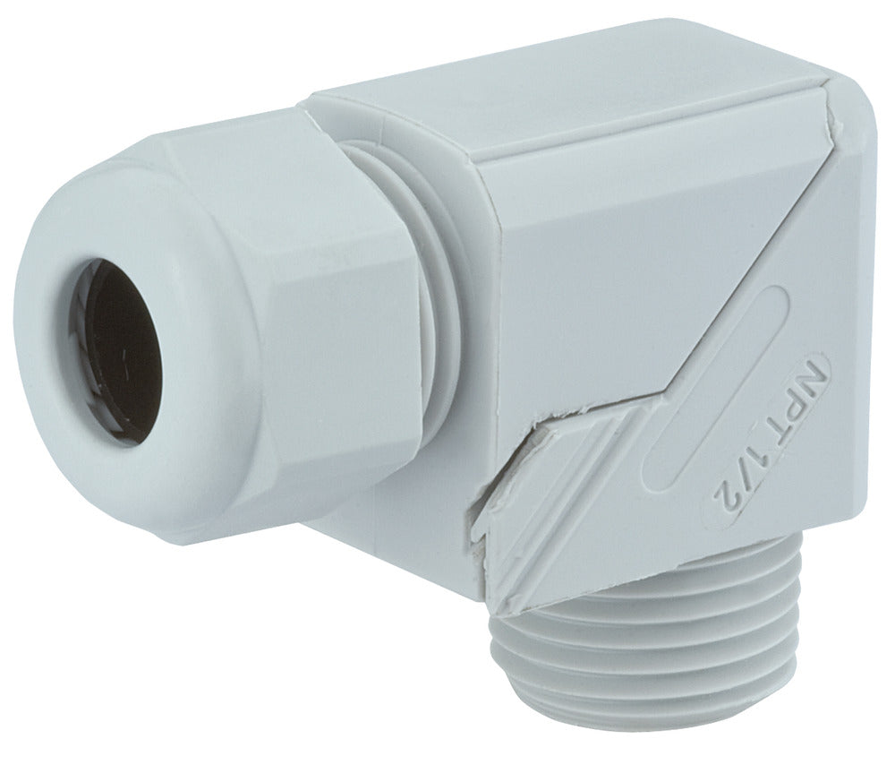 Hummel HSK-W M20x1.5 Angular Cable Gland Gray - 1313200050