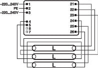 OSRAM Quicktronic QT-FIT8 3x18W 4x18W Elektronisches Vorschaltgerät - 4008321294302