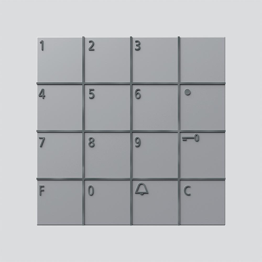 Siedle Com 611-02 Sm Code-Schloss-Modul - 200036514-00
