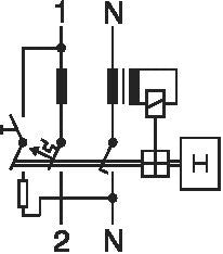 4A 30mA RCBO Leitungsschutzschalter C-Charakteristik 10kA - 170615