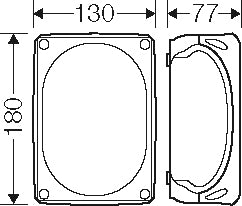 Hensel KX 1010 C ATEX Zone 2/22 Verbindungsdose IP66 - KX 1010 C