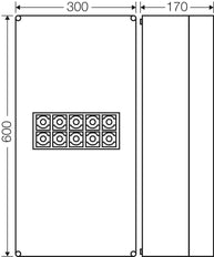 Hensel K2405 IP65 Verbindungsdose 25-240mm² 5-Polig - K 2405