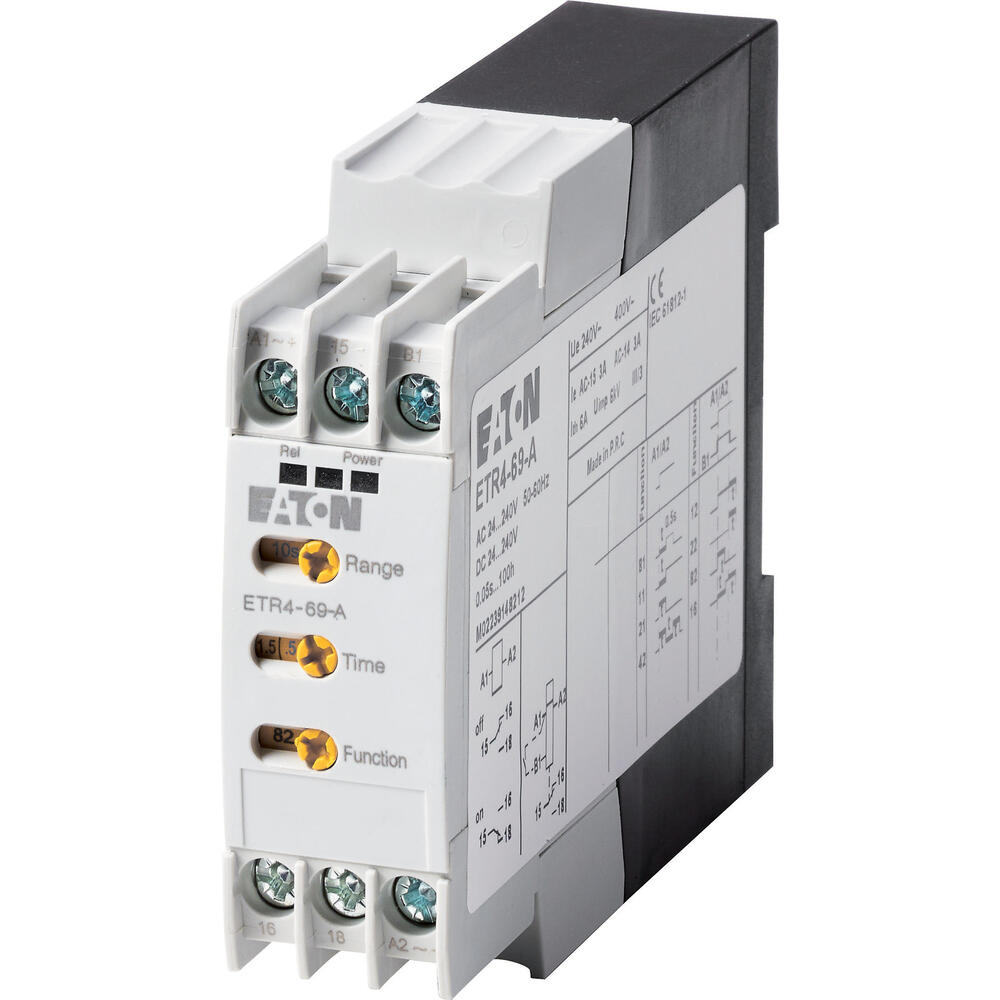 Eaton Multifunktionales Elektronisches Zeitrelais ETR4-69-A - 031891