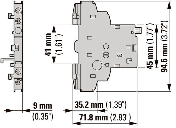 Eaton AGM2-01-PKZ0 Trip Indicator Switch - 072899