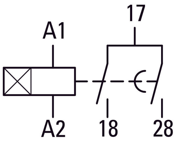 Eaton ETR4-51-A Stern-Dreieck Timer Relais 24-240V AC/DC - 031884