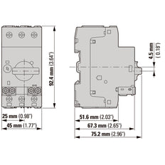 Eaton Pkm0 6.3A Motorschutzschalter - 072728