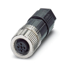 M12 4-Pin Ungeschirmter Stecker Mit Push-Lock Feder - 1424655