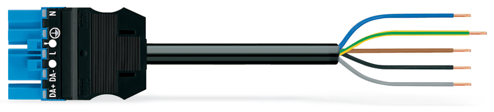 WAGO B2ca 5-polige Vorgefertigte Kabel 1.5mm² 1M Blau - 771-9285/216-101