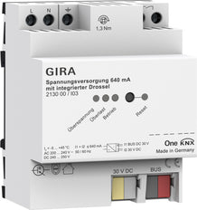 Gira One KNX Power Supply 640mA With Integrated Choke - 213000