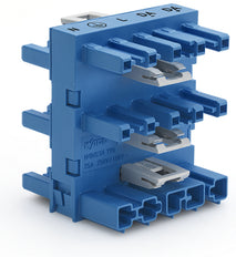 WAGO WINSTA MIDI 5-Wege Verbindungsstecker Blau - 770-1947