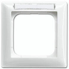 ABB Einzelrahmen Abdeckung Mit Textfenster - 2CKA001754A4548