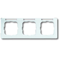 Dreifach Abdeckung Rahmen Mit Textpanel Alpenweiß - 2CKA001754A4062
