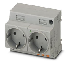 Phoenix Contact Doppelte Steckdose Mit LED-Anzeige - 0804049