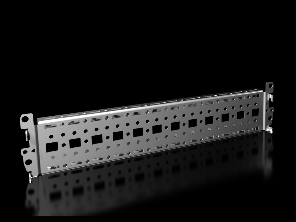 VX System Chassis Hutschienen-Befestigung 18x64mm 400mm Breite - 8617010 [4 Stück]