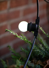 Gewerbliche Qualität E27 Lichterkette 50M Mit 50 Fassungen IP44 - 142611