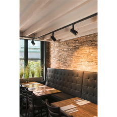 Slv Euro Spot Schiene Schwarz Gu10 25W Einzelkreis - 1001861