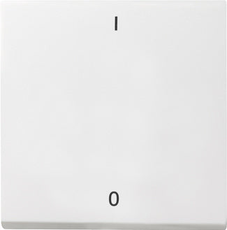 Gira System 55 Wippschalter Abdeckung Mit I/O Kennzeichnung - 861503 [2 Stück]