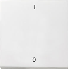 Gira System 55 Wippschalter Abdeckung Mit I/O Kennzeichnung - 861503 [2 Stück]