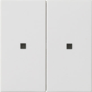 Gira System 55 Doppelwippschalter Leere Steuerung Fenster - 536927