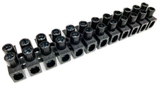Conex Anschlussleiste 12P Schwarz 10-25mm² 750V - CH PA60P12BK [2 Stück]