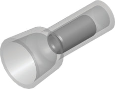 Isolierter Kupferdraht-Endanschluss 0.5-1.5mm² - CE130101 [100 Stück]