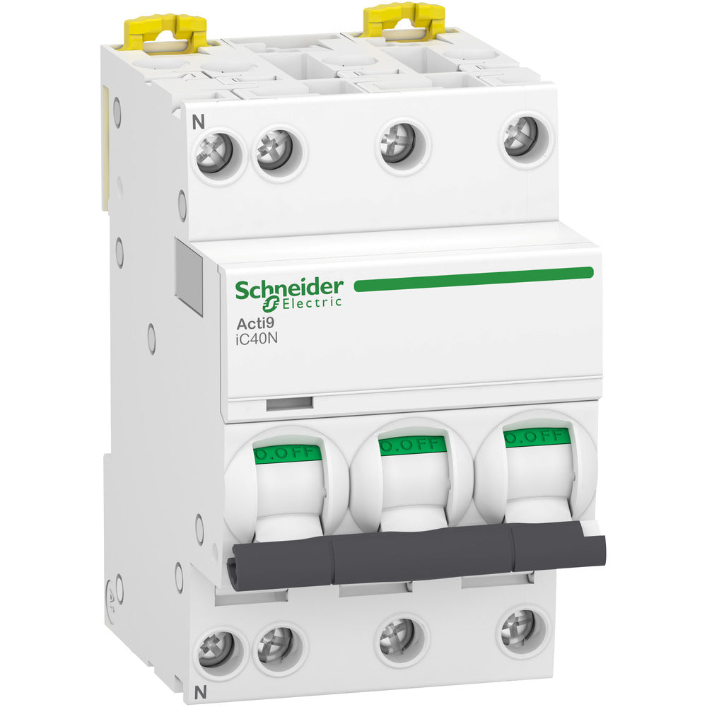 Schneider Acti9 IC40N 3P+N B16A Circuit Breaker - A9P44716