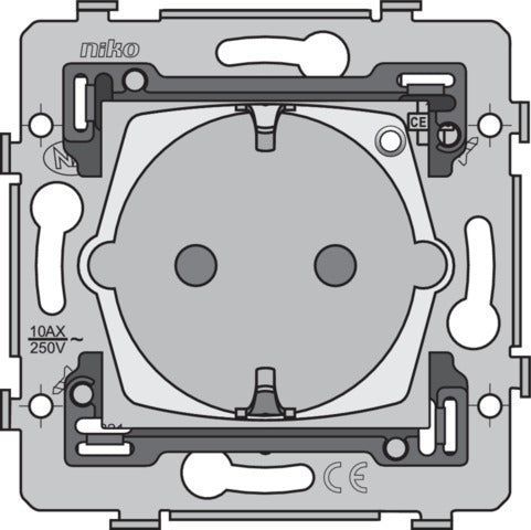 Niko Home Control Smarte Steckdose Mit Energieüberwachung - 170-34605