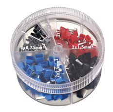 Conex Twin Draht Ferrule Sortiment Kit - Ce520201 [200 Stück]