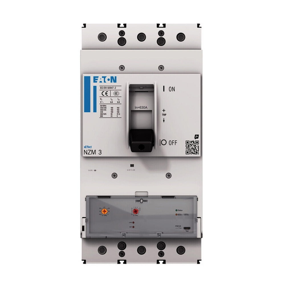 Eaton NZM3 4-Polig 630A Schutzschalter 50kA IEC - 191489