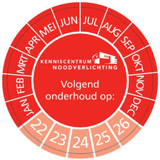 Famostar Inspektionsetiketten 250 Pack Rolle - 393528