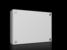 Rittal KX Stahl Anschlusskasten 400x300x120mm RAL7035 - 1508000