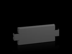 Rittal AX Seitenplattenteile 400x100mm Schwarz - 2820410