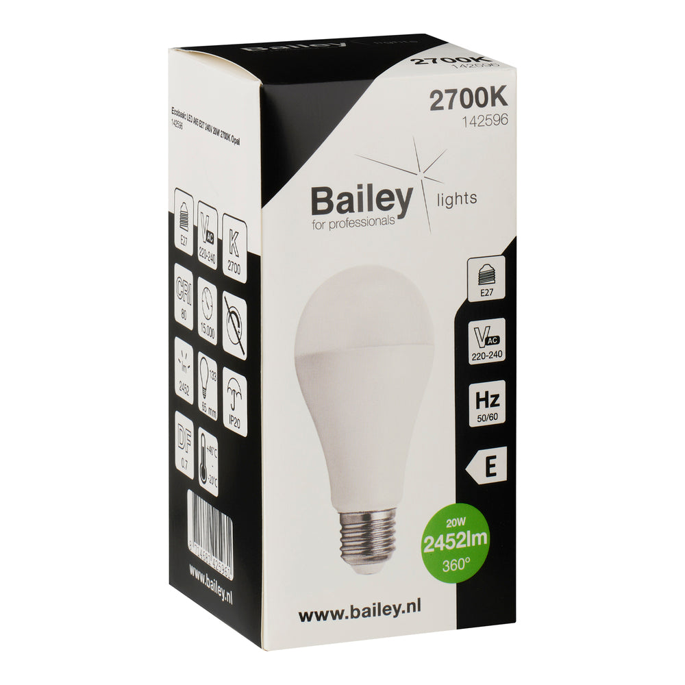 Bailey Ecobasic Led A65 E27 20W 2700K Glühbirne - 142596