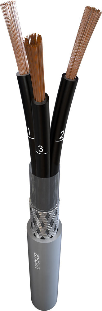 TKF LIYCY Geschirmtes Steuerkabel 2x0.75mm DCA - 167751 [10 Meter]