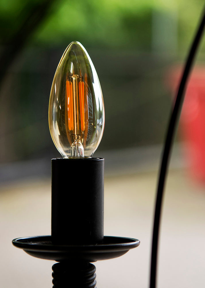 Bailey Led Filament Kerze E14 4W 2200K Gold Dimmbare - 143054 [2 Stück]